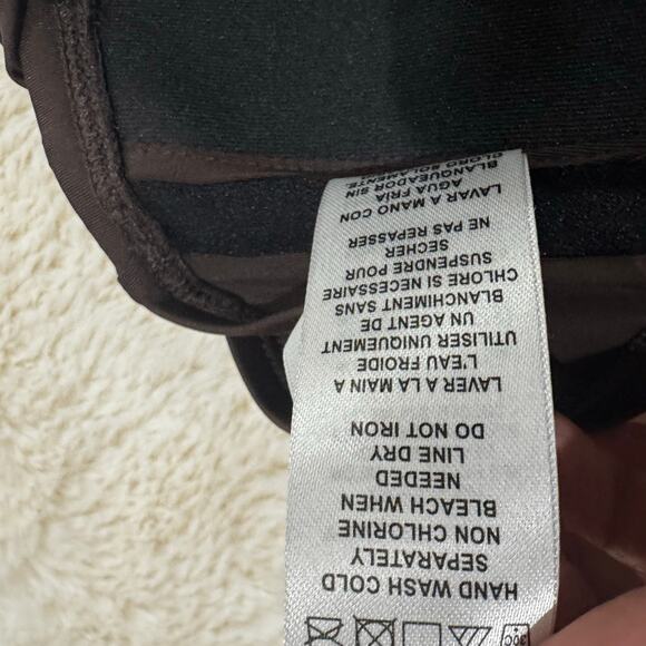 Tommy Bahama Women's Pearl Bandeau Bikini Top Halter Strap Brown Size Small NWT - Picture 7 of 8